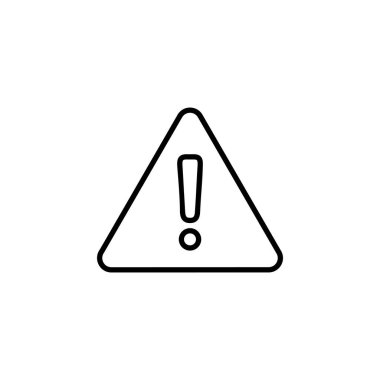 Exclamation danger sign for web and mobile app. attention sign and symbol. Hazard warning attention sign