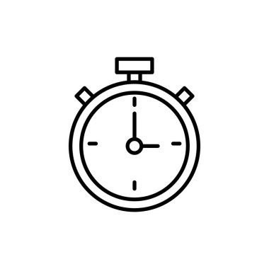 stopwatch icon for web and mobile app. Timer sign and symbol. Countdown icon. Period of time
