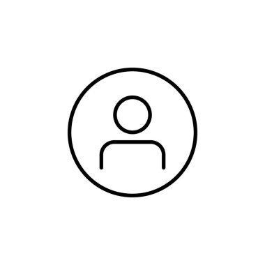 User Icon for web and mobile app. person sign and symbol. people icon. 