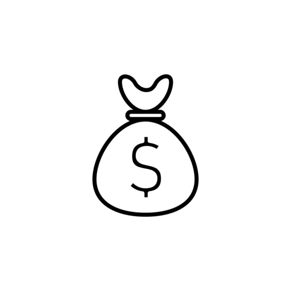 Money Icon Web Mobile App Money Sign Symbol — 图库矢量图片