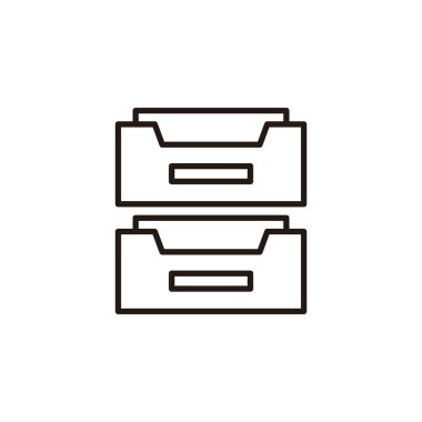 Archive folders icon for web and mobile app. Document vector icon. Archive storage icon.