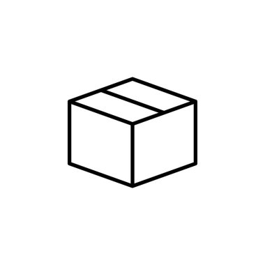 Box icon vector for web and mobile app. box sign and symbol, parcel, package