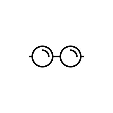 Glasses icon vector for web and mobile app. Glasses sign and symbol