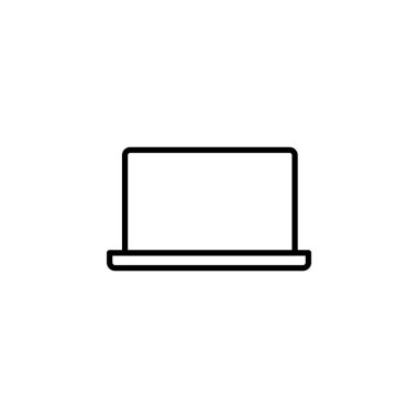 Laptop icon for web and mobile app. computer sign and symbol