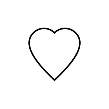 Love icon for web and mobile app. Heart sign and symbol. Like icon vector.