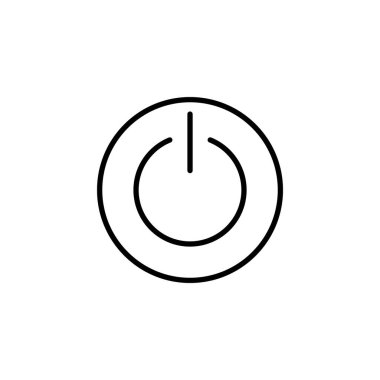 Power icon for web and mobile app. Power Switch sign and symbol. Electric power