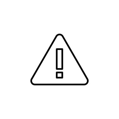 Exclamation danger sign for web and mobile app. attention sign and symbol. Hazard warning attention sign
