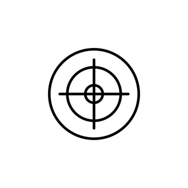 Target icon for web and mobile app. goal icon vector. target marketing sign and symbol