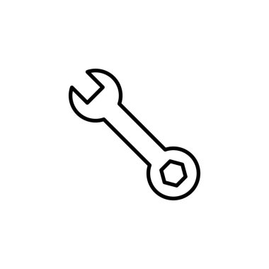 Wrench icon for web and mobile app. repair icon. tools sign and symbol