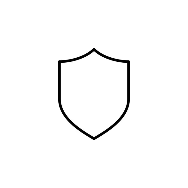 Shield Icon Web Mobile App Protection Icon Security Sign Symbol — Stock vektor