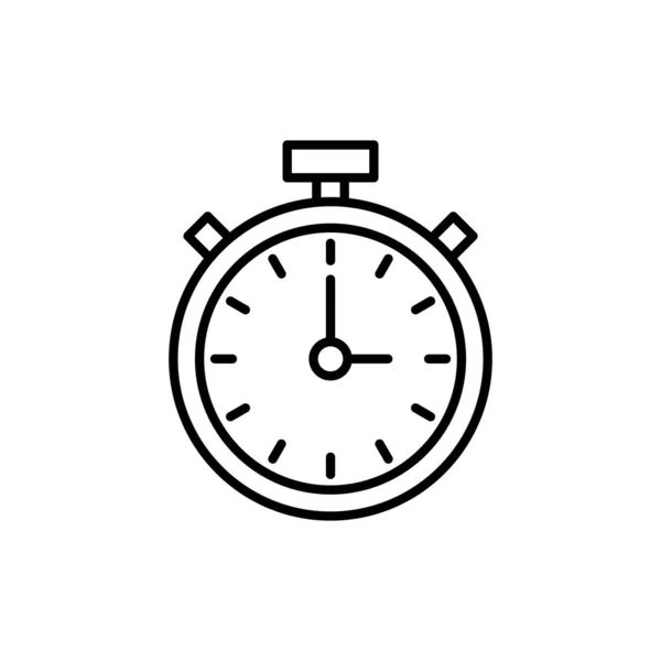 Stopwatch Icon Web Mobile App Timer Sign Symbol Countdown Icon — Archivo Imágenes Vectoriales
