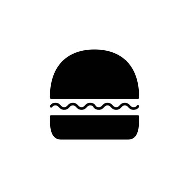 Burger icon vector for web and mobile app. burger sign and symbol. hamburger