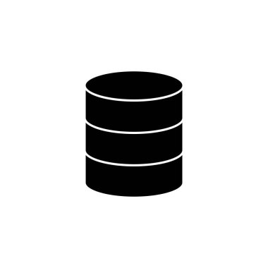 Database icon vector for web and mobile app. database sign and symbol