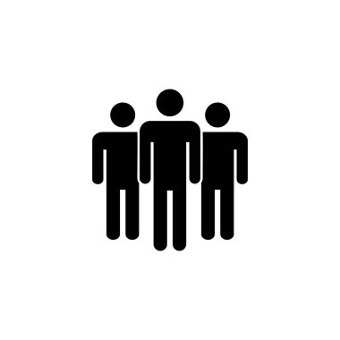 Web ve mobil uygulama için insan simgesi. İmza ve sembol. Kullanıcı Simgesi vektörü