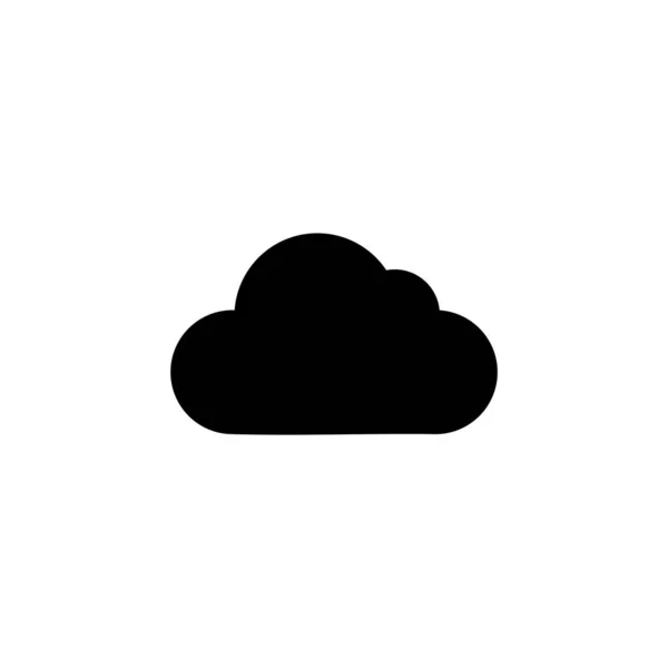 Cloud Icon Vector Web Mobile App Cloud Sign Symbol — Stockový vektor