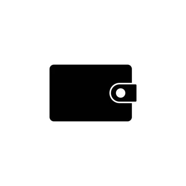 모바일 Wallet Icon Vector 표시와 상징물 — 스톡 벡터