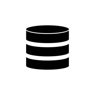 Database icon vector for web and mobile app. database sign and symbol