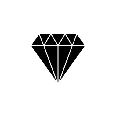 Diamond icon vector for web and mobile app. diamond gems sign and symbol