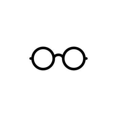 Glasses icon vector for web and mobile app. Glasses sign and symbol