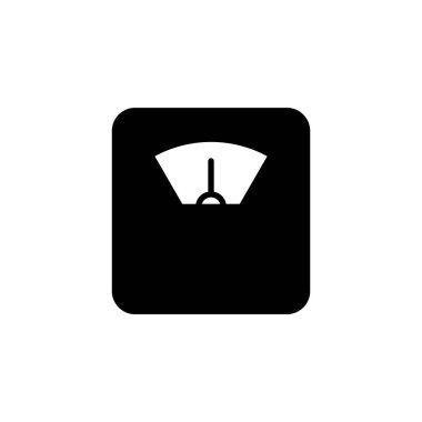 Web ve mobil uygulama için simge vektörünü ölçeklendirir. Ağırlık ölçeği işareti ve simgesi