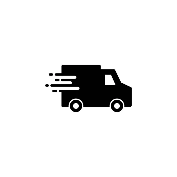 Delivery Truck Icon Vector Web Mobile App Delivery Truck Sign — Image vectorielle