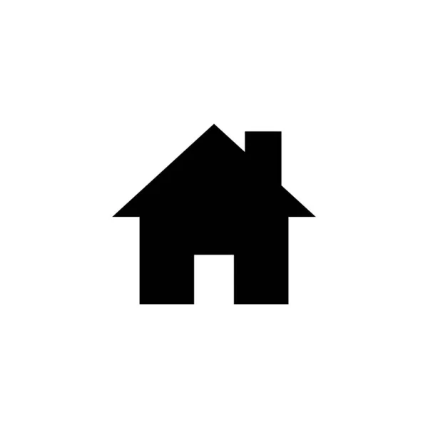 House Ikon Vektor Web Mobil Alkalmazás Otthoni Jel Szimbólum — Stock Vector