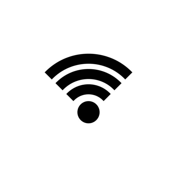 Wifi Icon Vektor Für Web Und Mobile App Signalzeichen Und — Stockvektor