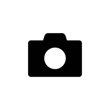 Camera icon vector for web and mobile app. photo camera sign and symbol. photography icon.