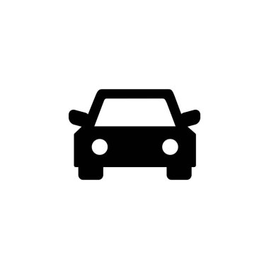 Car icon vector for web and mobile app. car sign and symbol. small sedan