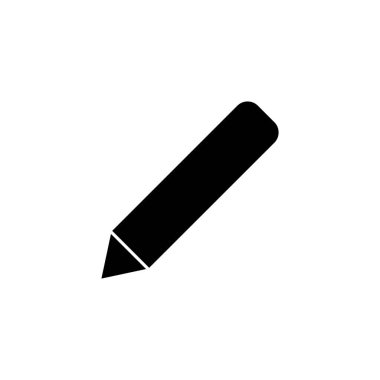 Web ve mobil uygulama için kalem simgesi vektörü. Kalem işareti ve sembol. Simge vektörünü düzenle