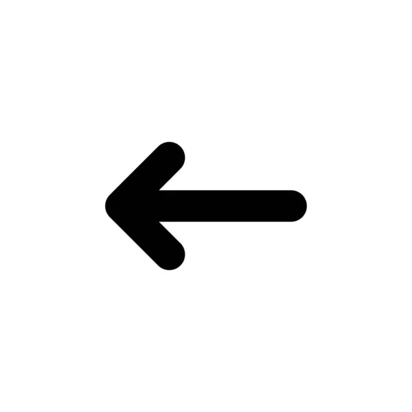 Icono Flecha Vector Para Web Aplicación Móvil Signo Flecha Símbolo — Vector de stock