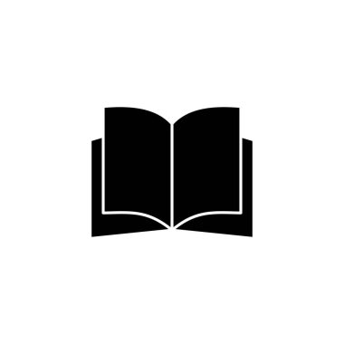 Book icon vector for web and mobile app. open book sign and symbol. ebook icon