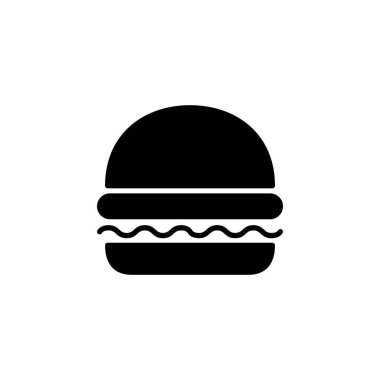 Burger icon vector for web and mobile app. burger sign and symbol. hamburger