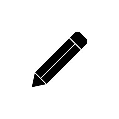 Web ve mobil uygulama için kalem simgesi vektörü. Kalem işareti ve sembol. Simge vektörünü düzenle