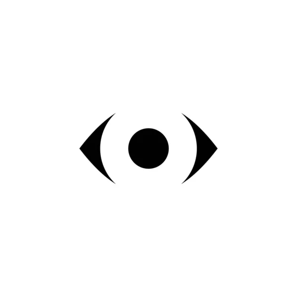 Eye Icon Vector Web Mobile App Eye Sign Symbol Look — Archivo Imágenes Vectoriales