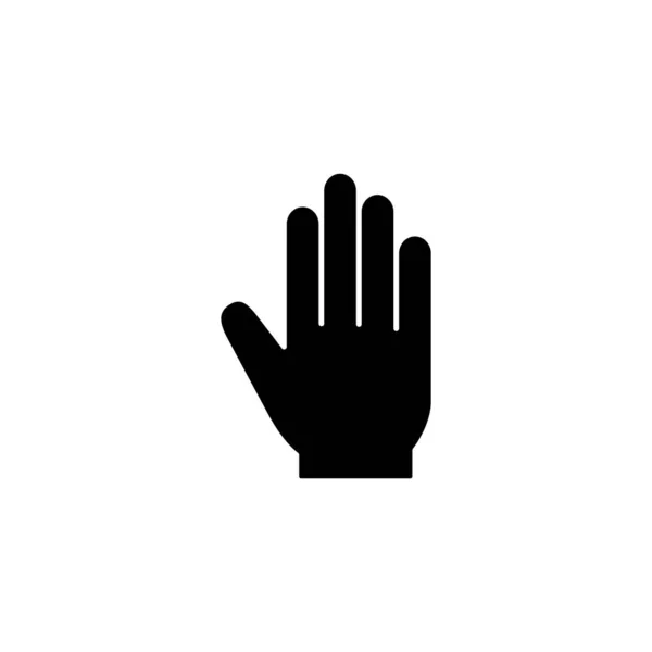 Hand Icon Vector Web Mobile App Hand Sign Symbol Hand – Stock-vektor