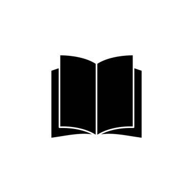 Book icon vector for web and mobile app. open book sign and symbol. ebook icon