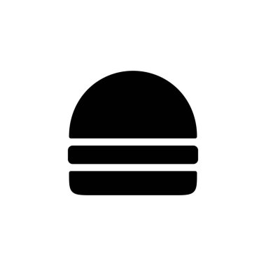 Burger icon vector for web and mobile app. burger sign and symbol. hamburger