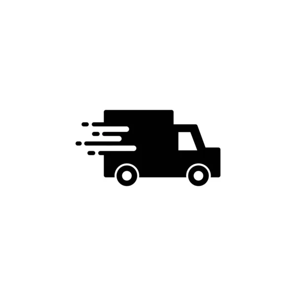 Delivery Truck Icon Vector Web Mobile App Delivery Truck Sign — Stockový vektor