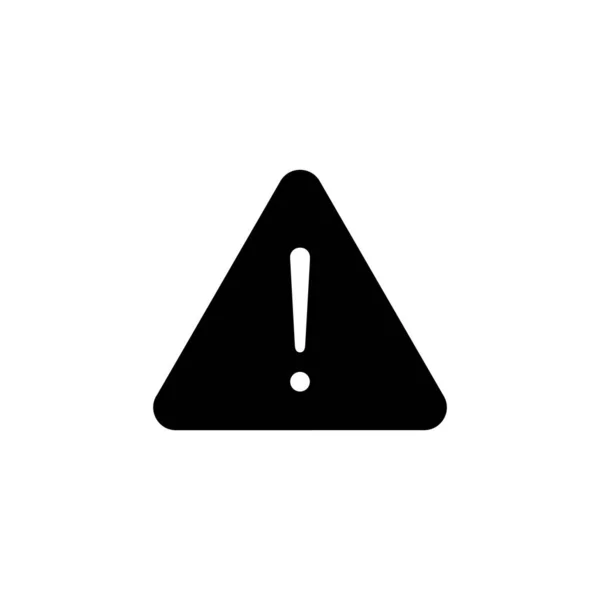 Exclamation Danger Sign Web Mobile App Attention Sign Symbol Hazard — Stockový vektor