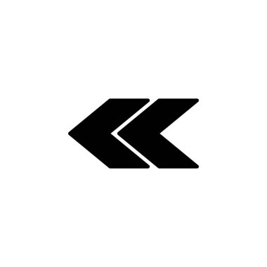 Web ve mobil uygulama için ok simgesi vektörü. Web tasarımı için ok işareti ve sembol.