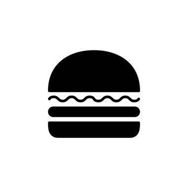 Burger icon vector for web and mobile app. burger sign and symbol. hamburger