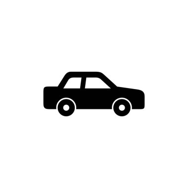 Car icon vector for web and mobile app. car sign and symbol. small sedan
