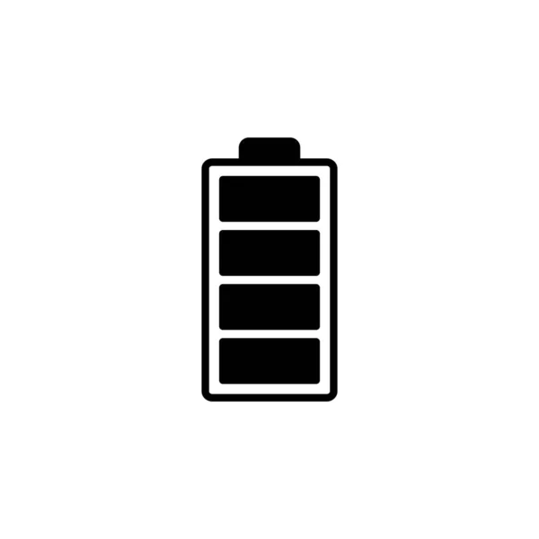 Battery Icon Vector Web Mobile App Battery Charging Sign Symbol — ストックベクタ