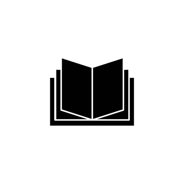 Book Icon Vector Web Mobile App Open Book Sign Symbol — Stockvector