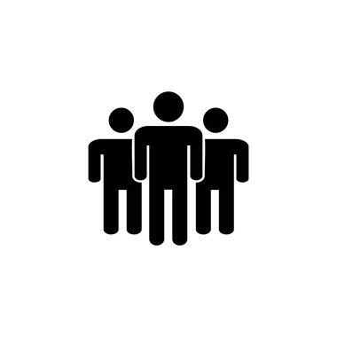 Web ve mobil uygulama için insan simgesi. İmza ve sembol. Kullanıcı Simgesi vektörü