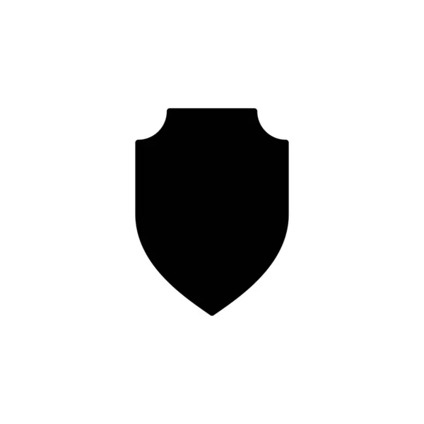 Вектор Значков Щита Веб Мобильного Приложения Значок Защиты Знак Безопасности — стоковый вектор