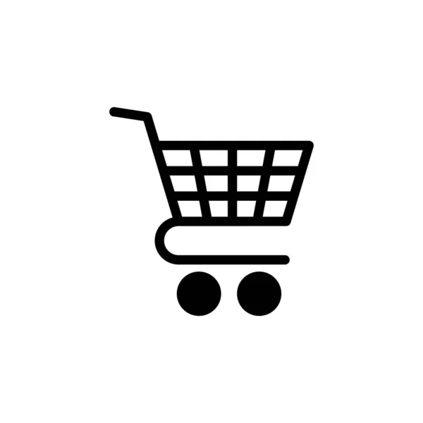 Shopping Icon Vektor Für Web Und Mobile App Warenkorbschild Und — Stockvektor