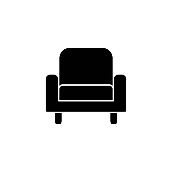 Sofa Icon Vektor Für Web Und Mobile App Sofa Zeichen — Stockvektor