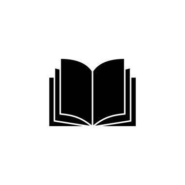 Book icon vector for web and mobile app. open book sign and symbol. ebook icon